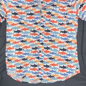 J Crew patterned Button up short sleeve